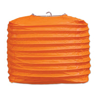 Orange Party Square Paper Lanterns - Bulk 24 Pack