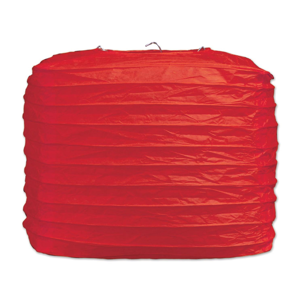 Red Party Square Paper Lanterns - Bulk 24 Pack