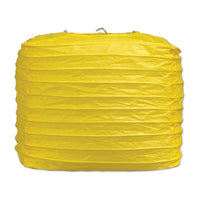 Yellow Party Square Paper Lanterns - Bulk 24 Pack