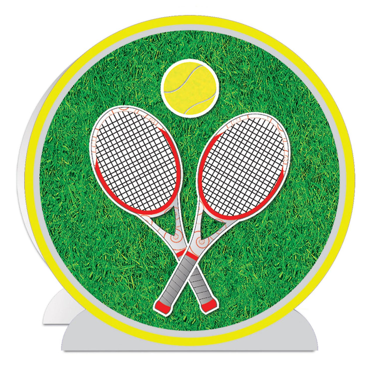 3-D Tennis Party Centerpiece - Bulk 12 Pack