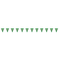 Tennis Party Pennant Banner - Bulk 12 Pack