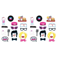 50's Photo Fun Signs, party supplies, decorations, The Beistle Company, 50's/Rock & Roll, Bulk, Other Party Themes, Retro Themed Party Supplies