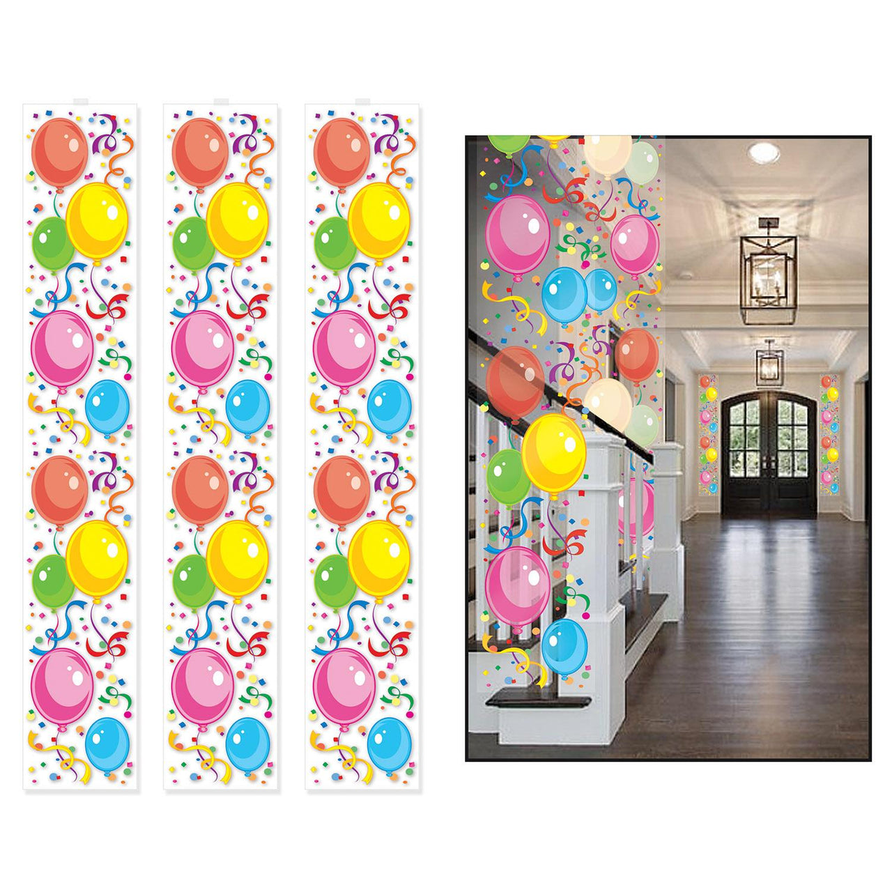 Balloon Party Panels - Bulk 36 Pack