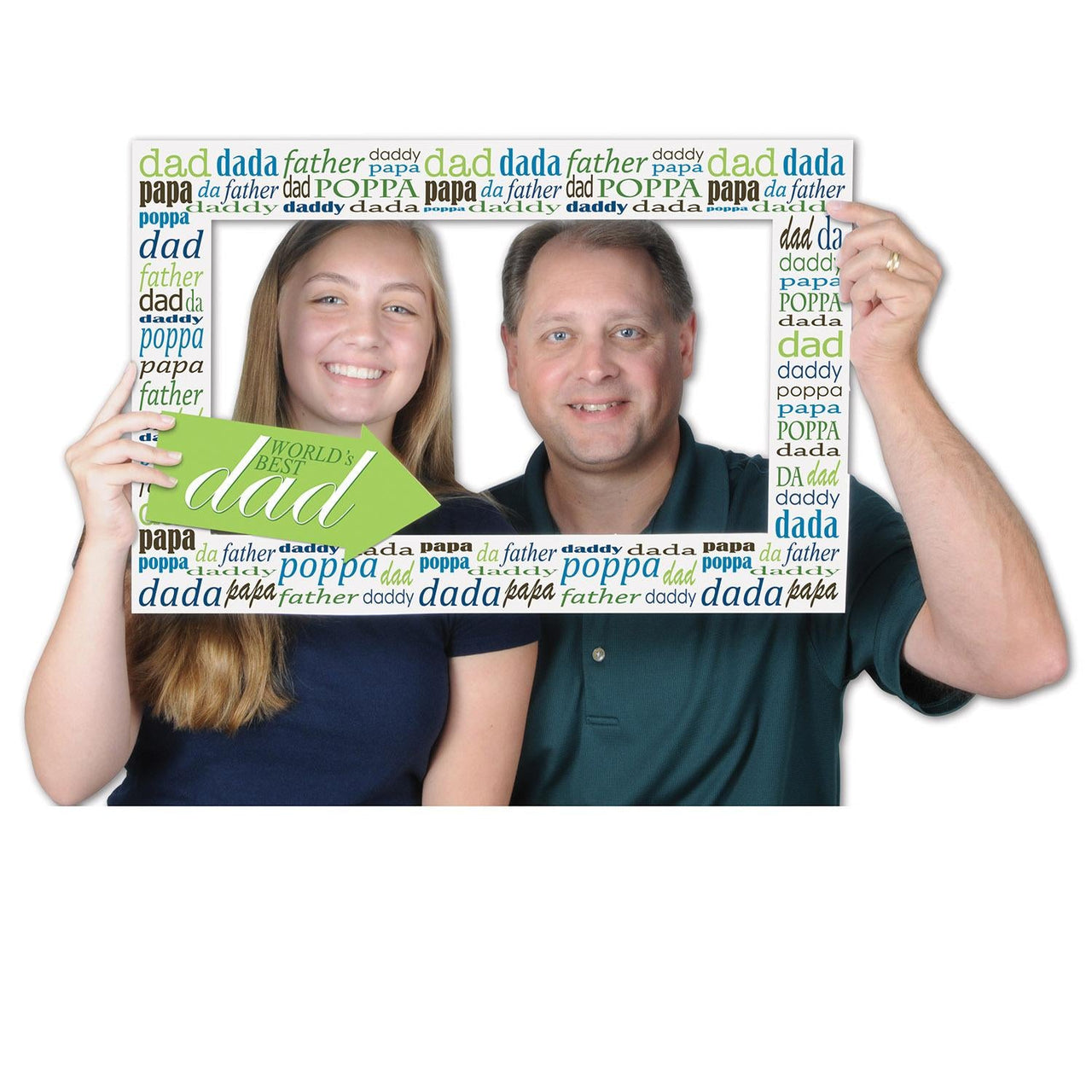Father's Day Photo Fun Frame - Bulk/12 Fun Frames
