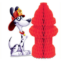 Fire Hydrant Centerpiece - Bulk 12 Pack
