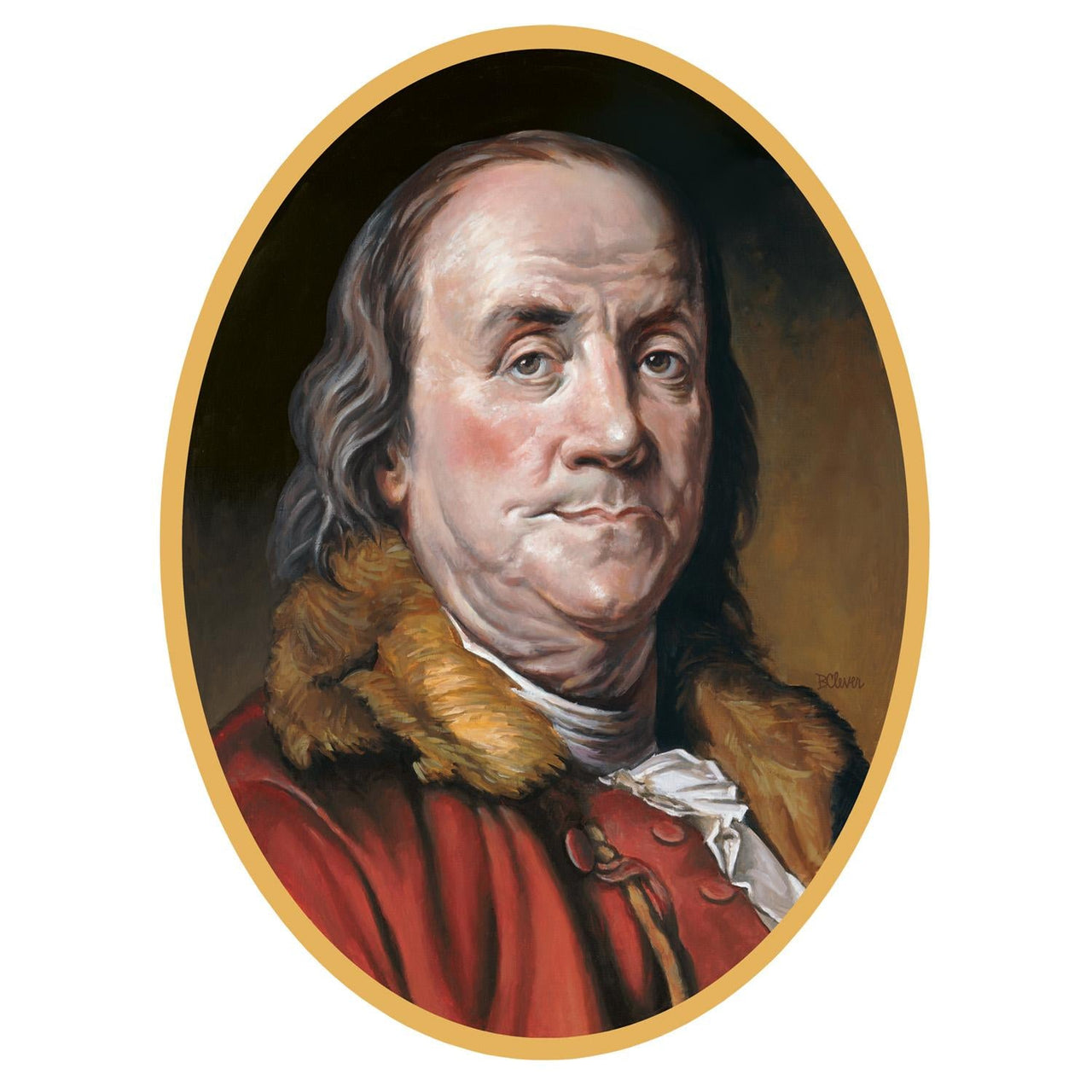 Ben Franklin Party Cutout - Bulk 12 Pack