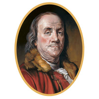 Ben Franklin Party Cutout - Bulk 12 Pack