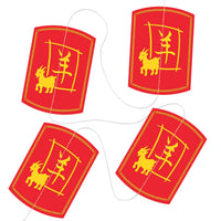 6 Pack Bulk Year of the Goat Chinese New Year Stringer 6.5 ft