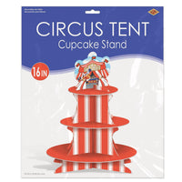 Circus Tent Cupcake Stand, party supplies, decorations, The Beistle Company, Circus, Bulk, Other Party Themes, Circus Party Theme 