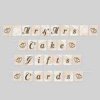 Wedding Streamer Set - Bulk 12 Pack