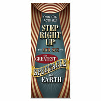 Vintage Circus Party Door Cover - Bulk 12 Pack
