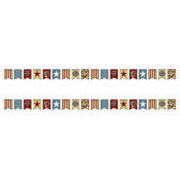 Beistle Vintage Circus Streamer (Pack of 12) - Vintage Circus Party Theme