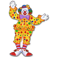 Jointed Circus Clown - Bulk 12 Pack