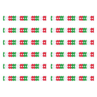 Cinco de Mayo Party Arcade Garland - red, white, green 