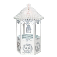 Wishing Well with Tissue Top Wedding Decoration - Bulk 6 Pack