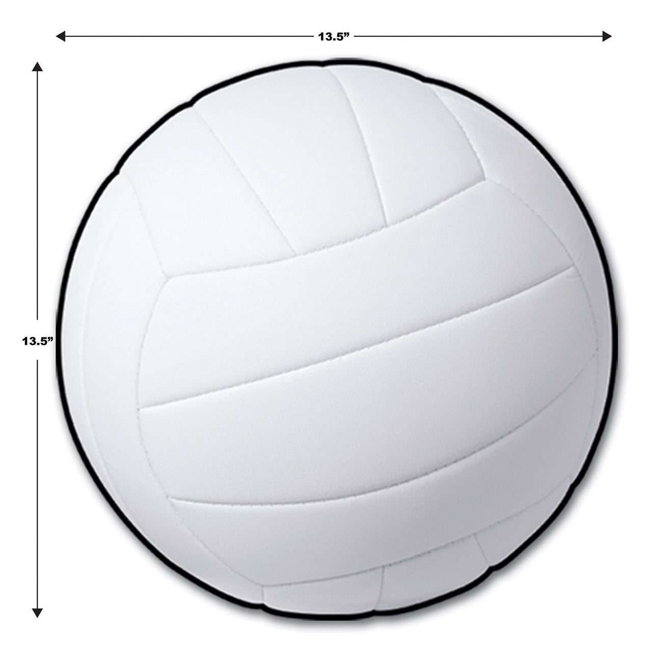 Bulk Sports Party Volleyball Cutout (Case of 24) by Beistle