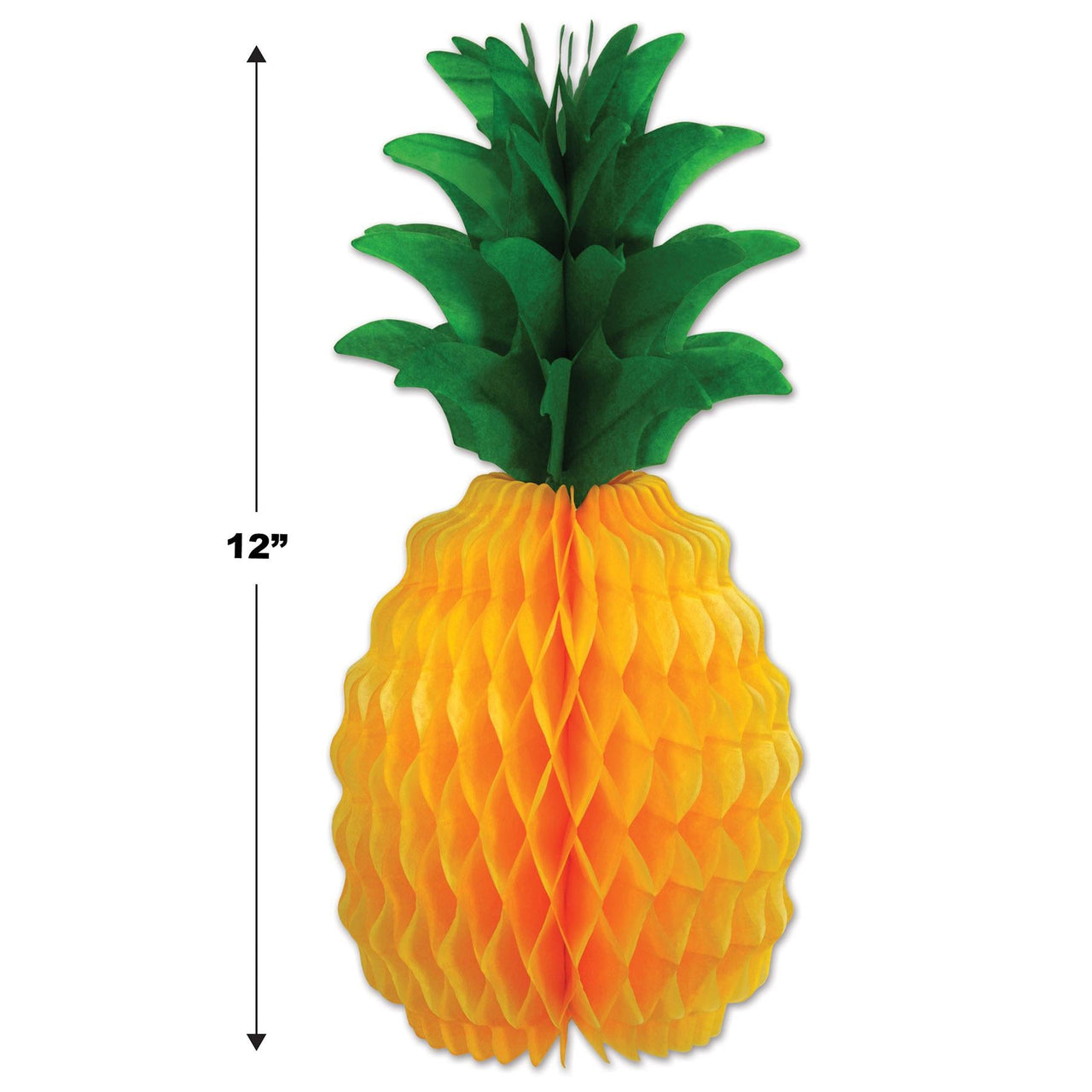 Bulk Luau Party Tissue Pineapples (Case of 24) by Beistle