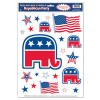 Republican Peel 'N Place Clings - Bulk/264 Clings