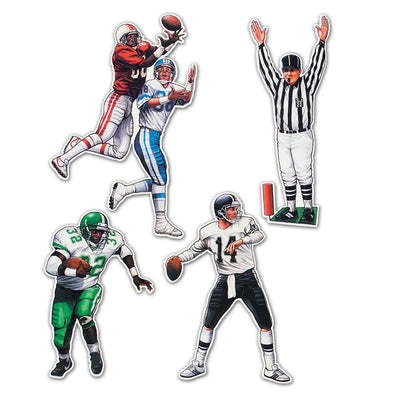 Football Party Figures - Bulk/48 Football Party Figures