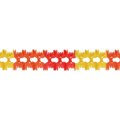 Thanksgiving Pageant Garland - golden-yellow - orange - red - Bulk 12 Pack