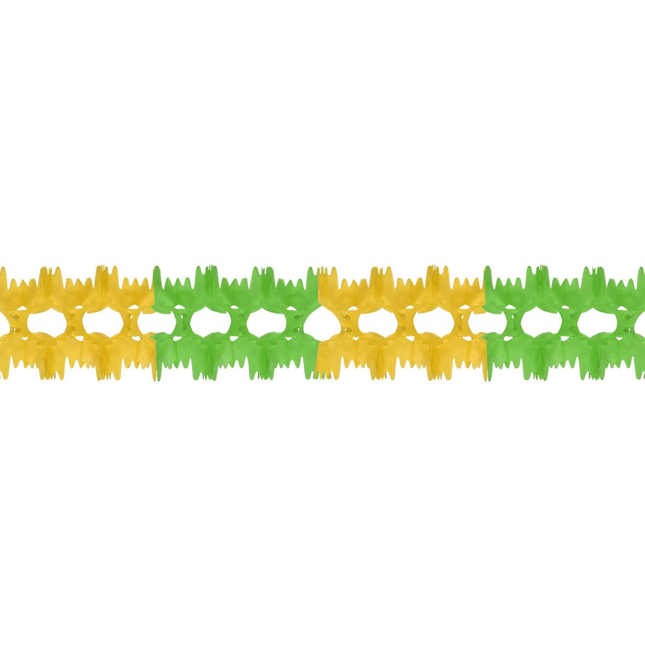 Party Pageant Garland - Light green/canary - Bulk 12 Pack