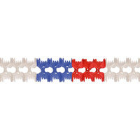 Pageant Party Garland - red - white - blue - Bulk 12 Pack