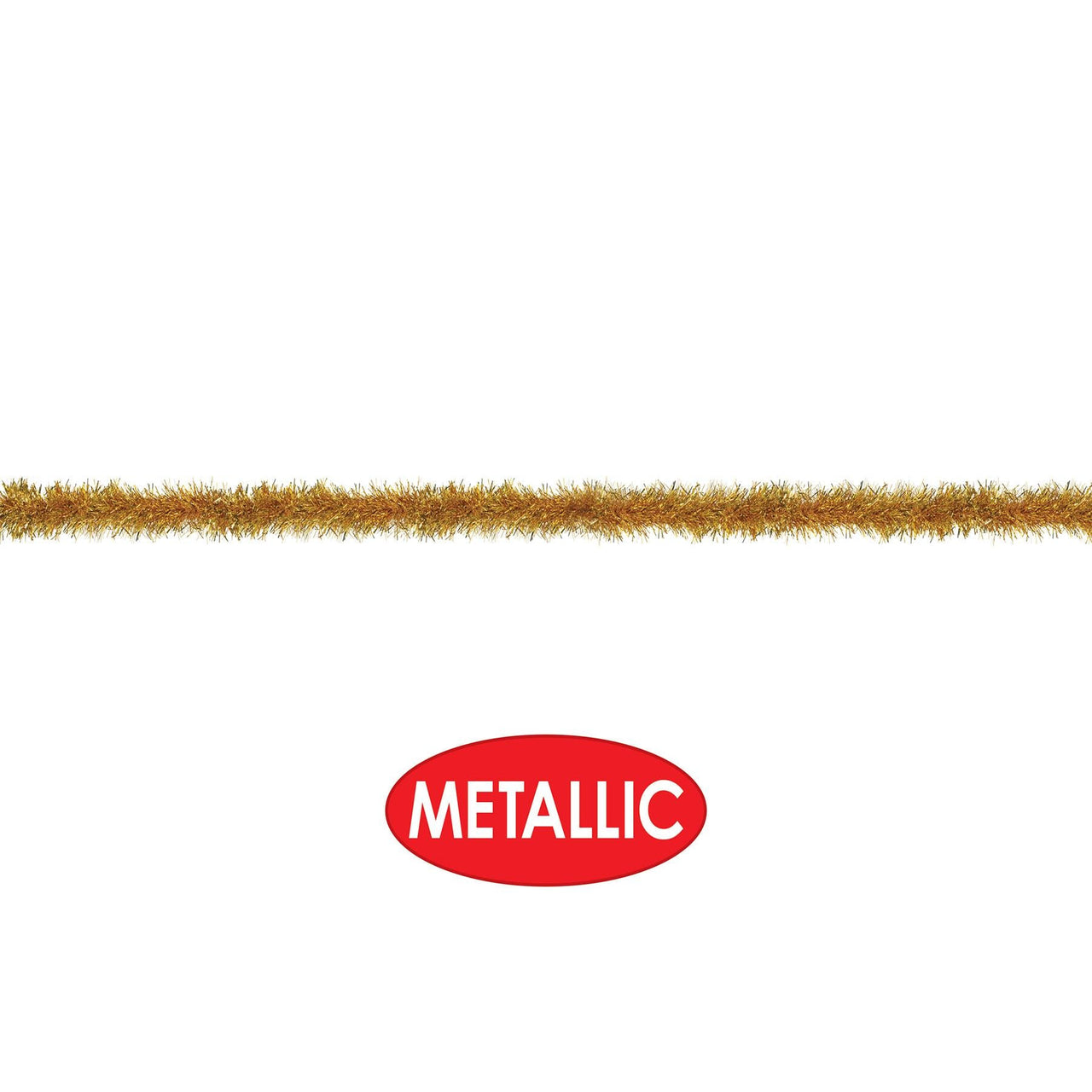 Gleam 'N Tinsel Garland Decoration- gold