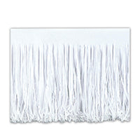 6-Ply Tissue Party Fringe Drape - white - Bulk/12 Drapes