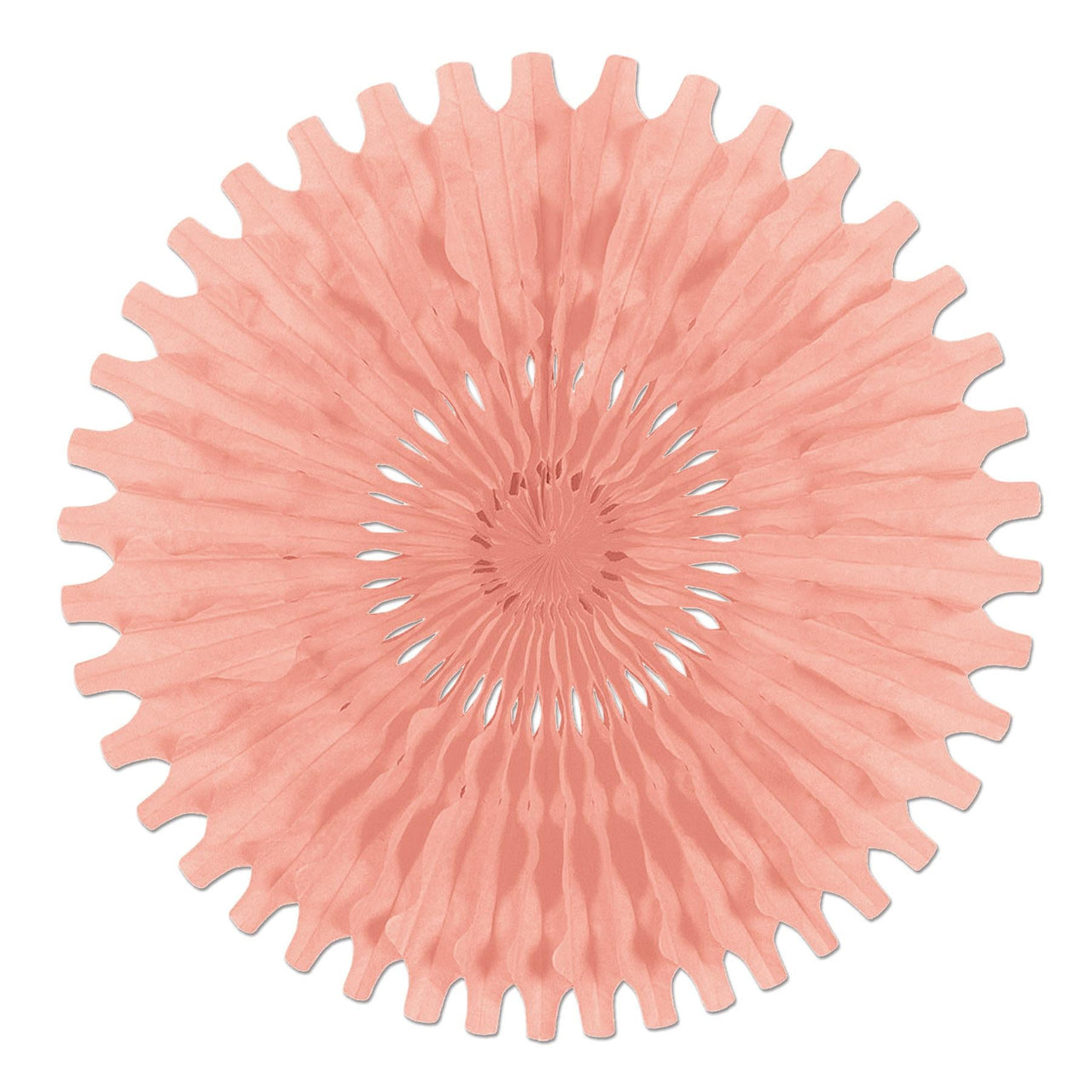 Party Tissue Fan - blush pink - Bulk 12 Pack