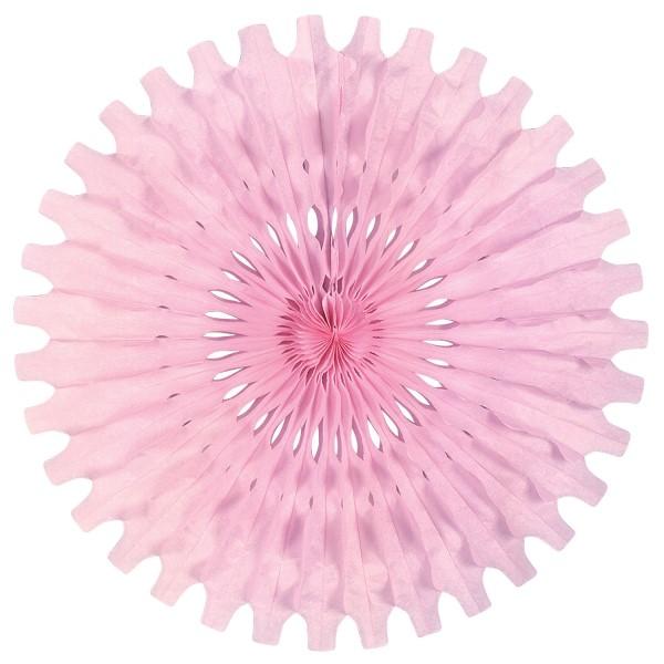 Party Tissue Fan - pink - Bulk 12 Pack