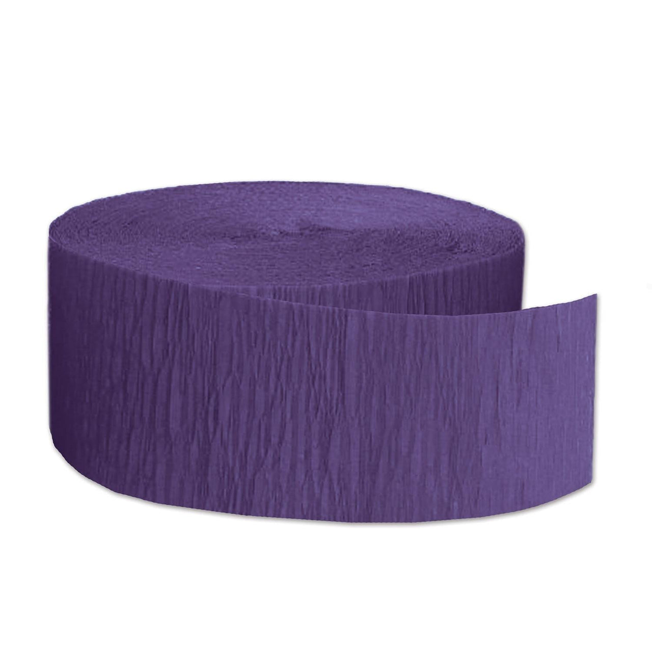 FR Festive Party Crepe Streamer - purple - Bulk 12 Pack