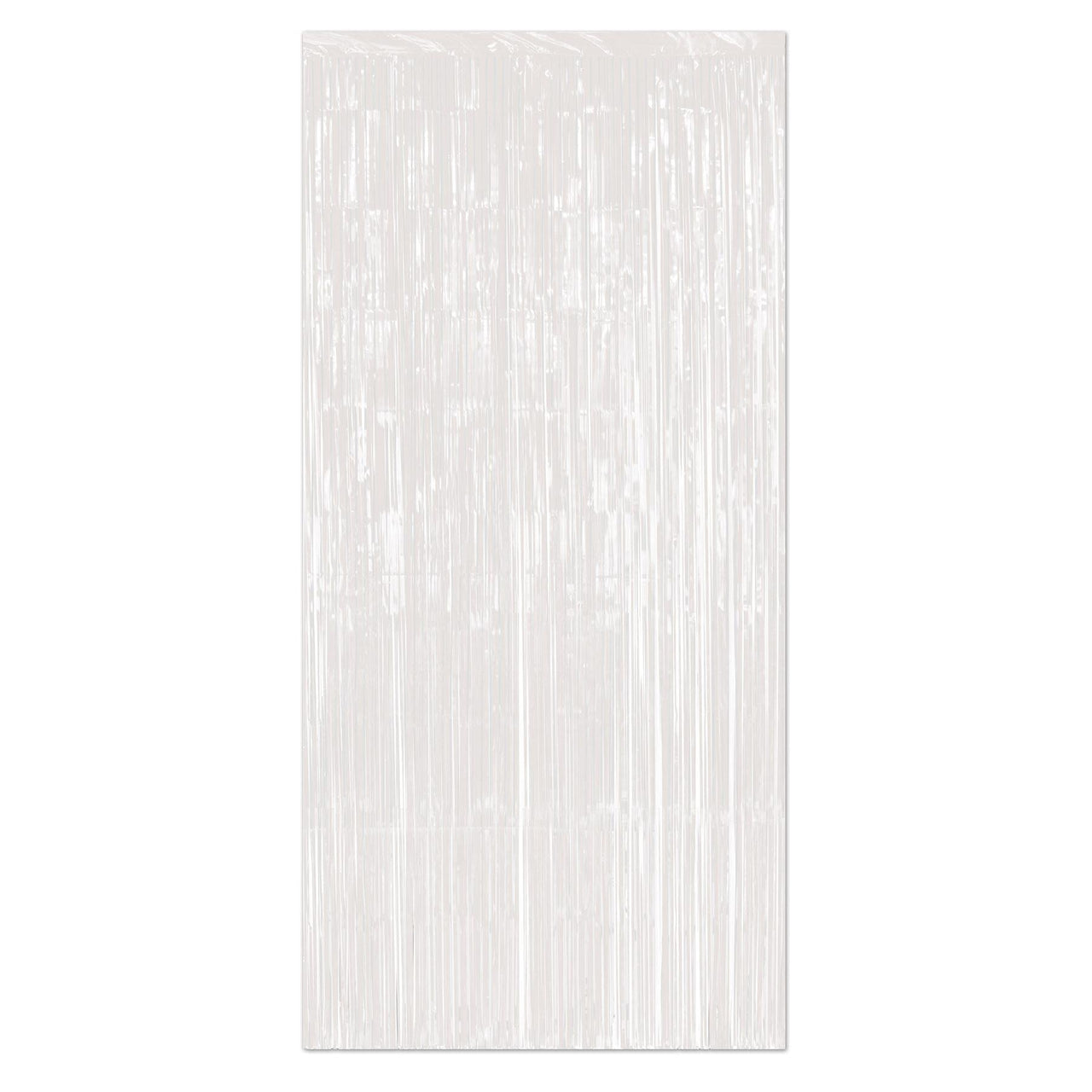 1-Ply Party Gleam 'N Curtain - white - Bulk 6 Pack