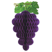 Tissue Grape Cluster Party Decoration - Bulk 12 Pack