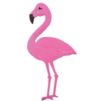 Luau Party Foil Flamingo Silhouette - Bulk 24 Pack