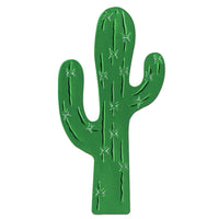 Foil Cactus Party Silhouette - Bulk 24 Pack