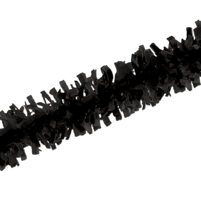 Tissue Party Festooning - black - Bulk 24 Pack