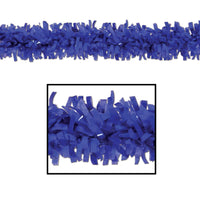 Tissue Party Festooning - blue - Bulk 24 Pack