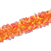 Thanksgiving Tissue Festooning - golden-yellow - orange - red - Bulk 24 Pack