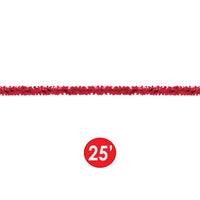 Party Decorations - Tissue Festooning - red