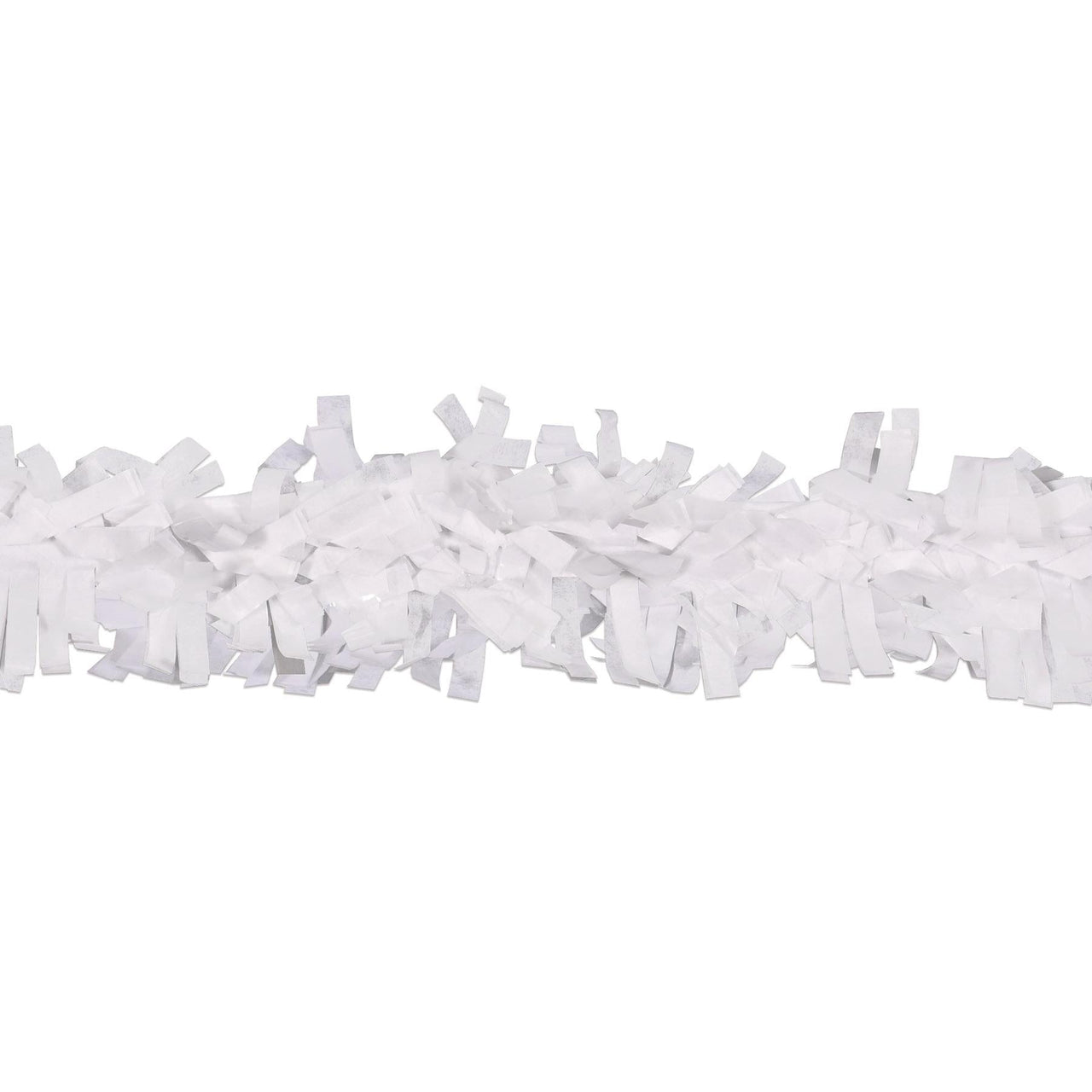Tissue Party Festooning - white - Bulk 24 Pack