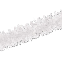 Pkgd Tissue Party Festooning - white - Bulk/12 Pieces