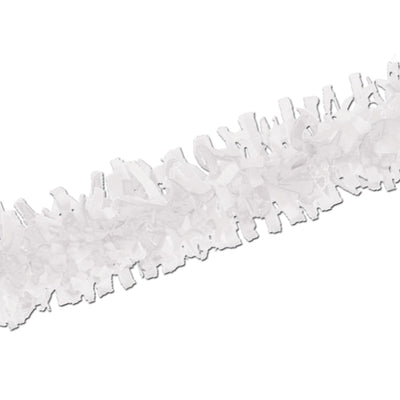 Pkgd Tissue Party Festooning - white - Bulk/12 Pieces