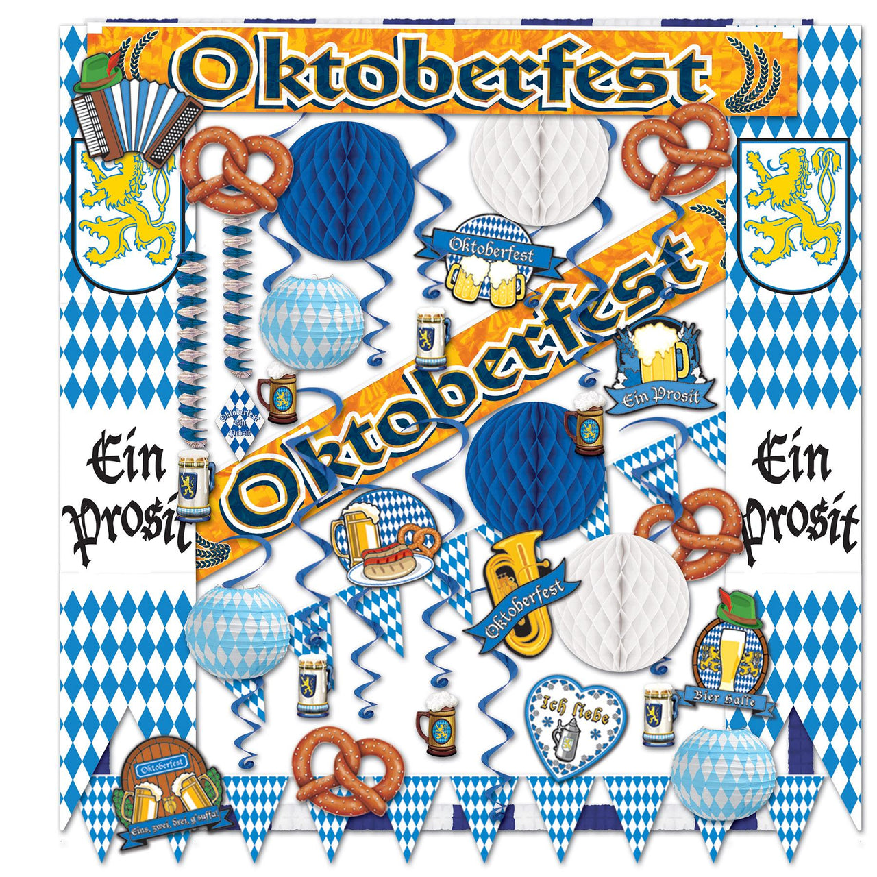 42 Piece Oktoberfest Decorating Kit