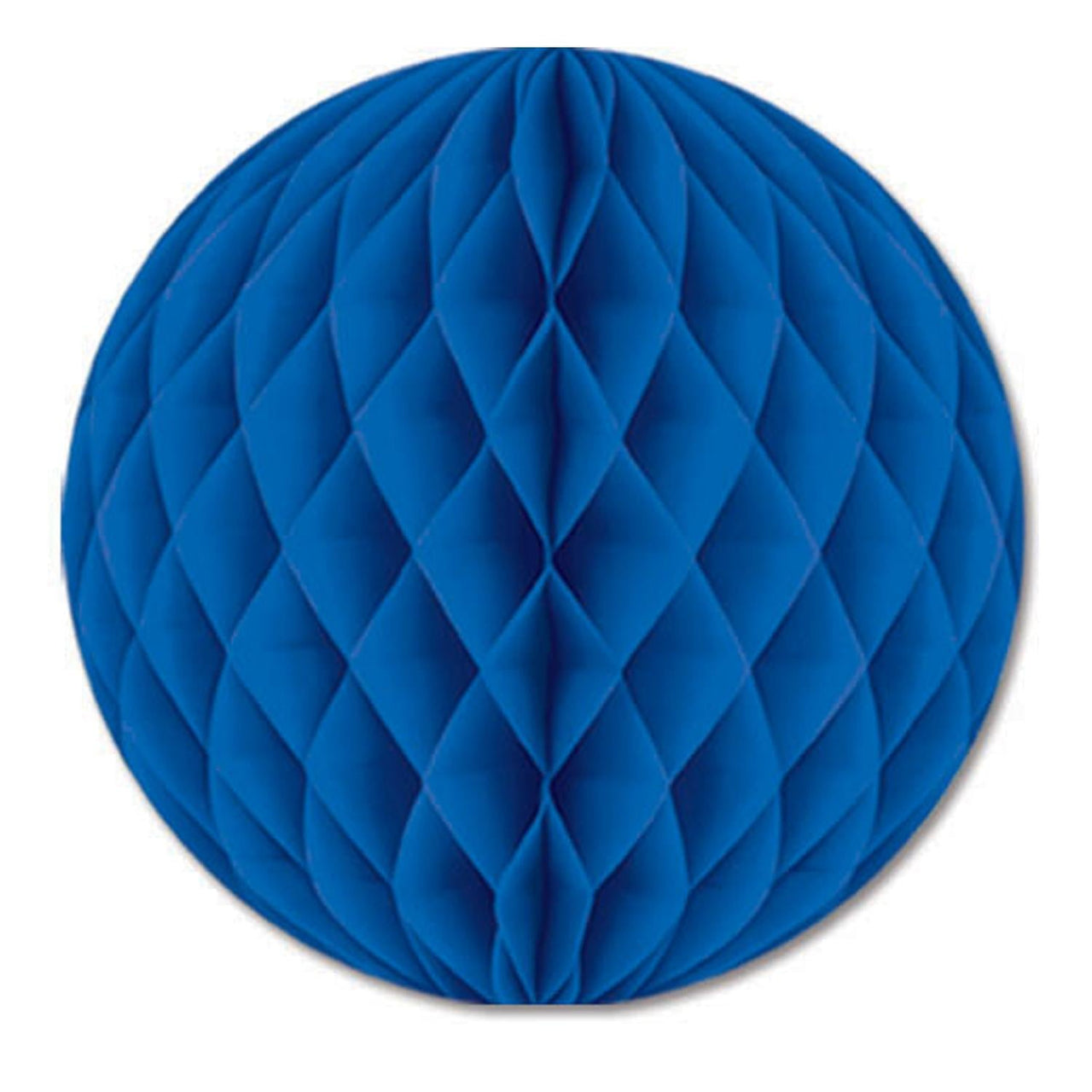 Party Tissue Ball - blue - Bulk 24 Pack