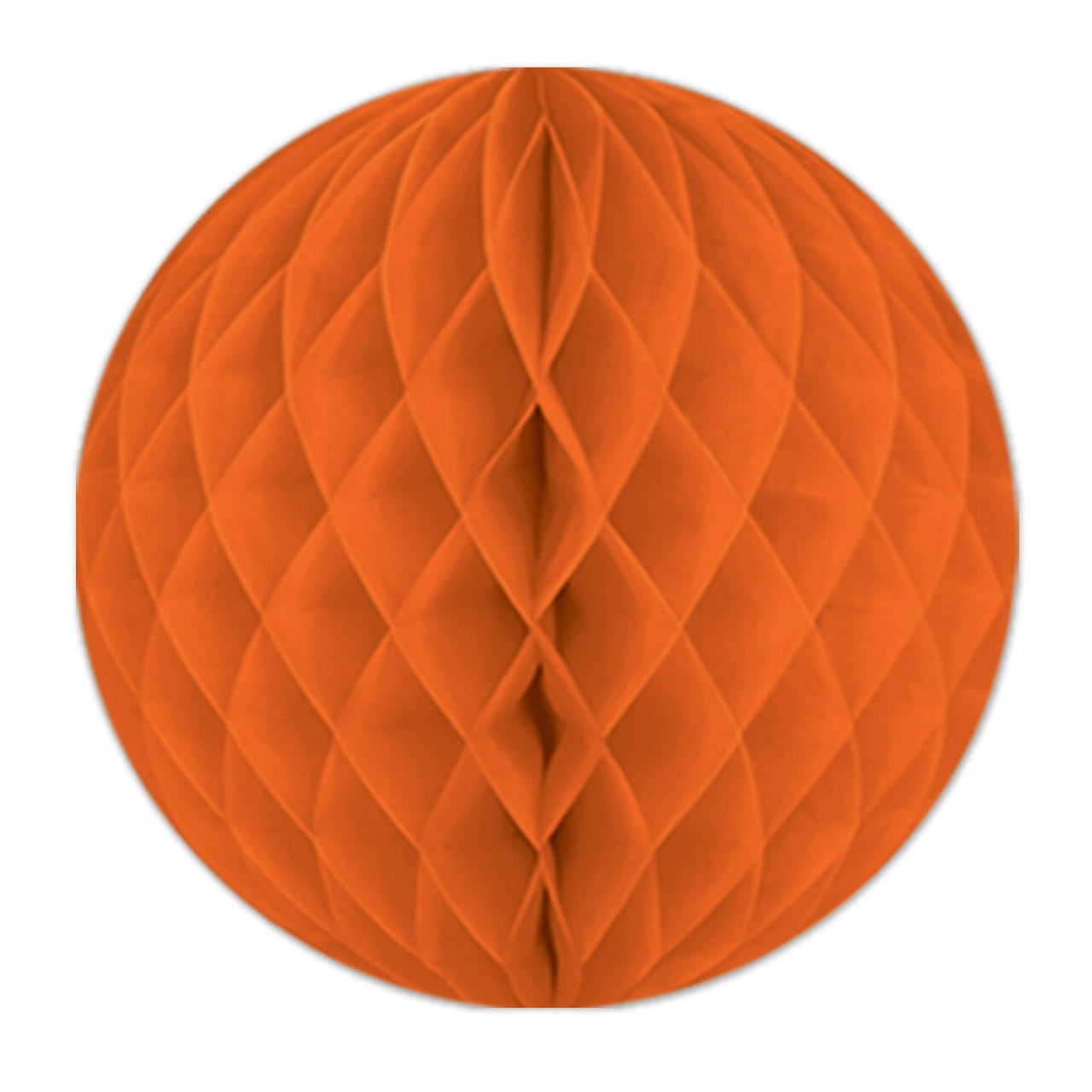 Party Tissue Ball - orange - Bulk 24 Pack