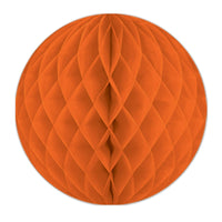 Party Tissue Ball - orange - Bulk 24 Pack