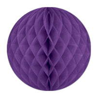 Party Tissue Ball - purple - Bulk 24 Pack