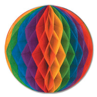 Party Tissue Ball - rainbow - Bulk 24 Pack