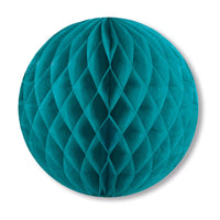 Party Tissue Ball - turquoise - Bulk 24 Pack
