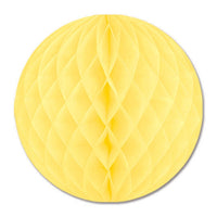 Party Tissue Ball - yellow - Bulk 24 Pack